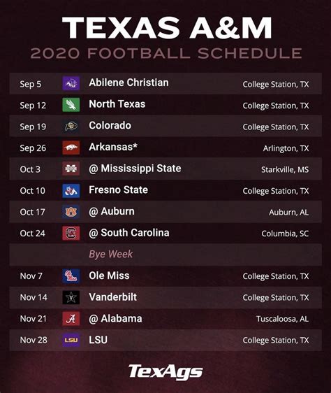 First SEC schedule for Texas football released